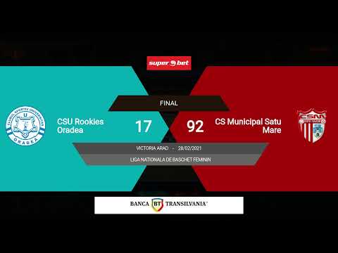 LNBF 2020-2021: CSU Rookies Oradea - CSM Satu Mare