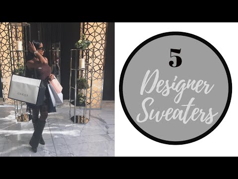 5 Designer Sweaters