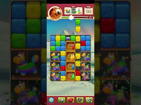 Toon blast Level 2372 no booster 3 stars