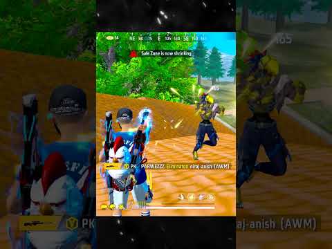 Peak pe bhayankar 2 AWM se Nonstop Gameplay - Garena Free Fire #shorts #short #freefireshorts