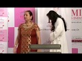 Rakul Preet Singh Looking Hot And Sexy In Bikini Bra In Miss India Contest Live