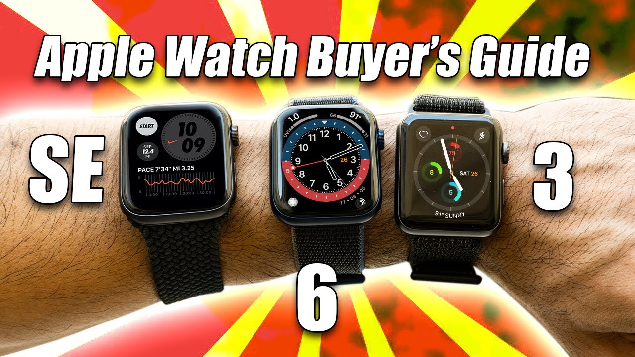Apple Watch Series 6 vs SE vs Series 3 Don't Make This Mistake!
