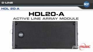 RCF Modulo Line Array Activo HDL20A