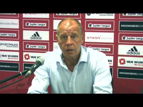 Persconferentie Almere City FC  - FC Volendam, vrijdag 13 augustus 2013