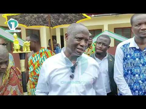 Armah-Kofi Buah Commissions 6-Unit Classroom Block for Nkroful Agric SHS
