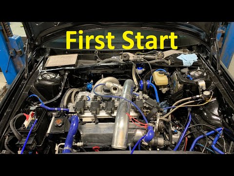 Volvo 850 T-5R AWD Swap - First Start