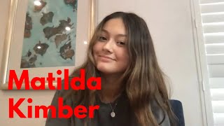 The Permanent Rain Press Interview with Matilda Kimber video