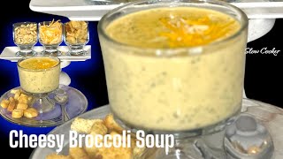 The Best... Slow Cooker Cheesy Broccoli 🥦 Soup