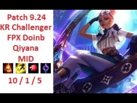 FPX Doinb - Qiyana vs Pyke - FS FireRain - KR Challenger 933 LP