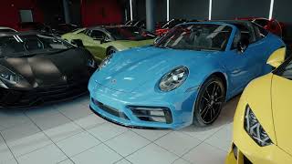 Porsche 911 992 Targa 4 GTS in Shark Blue | AMARI