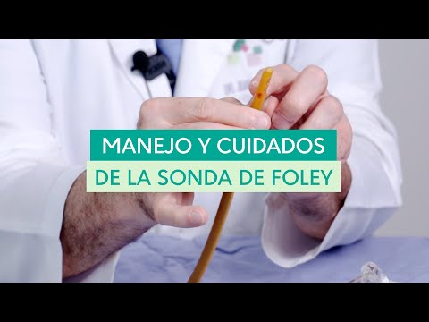 Cambio de sonda vesical