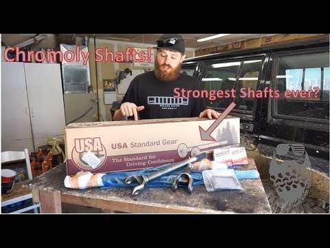Chromoly axle Shafts Install (Dana 30), Best Jeep Cherokee XJ upgrade?