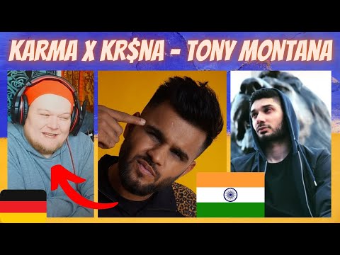 🇮🇳 Karma x Kr$na - Tony Montana | GERMAN Reaction | Kalamkaar