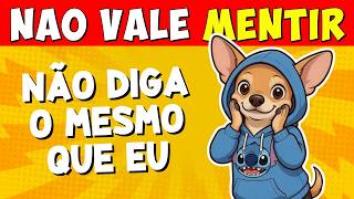 🤐 Não Diga o Mesmo Que Eu ❌ NOVO DESAFIO EXTREMO | Quiz da Julia