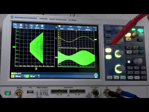 Măsurări cu osciloscopul - măsurarea adâncimii de modulație [lectia 11]
