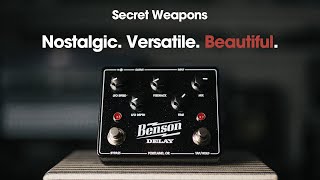 Video thumbnail for Benson Delay | Secret Weapons Demo & Review by Mark Johnston