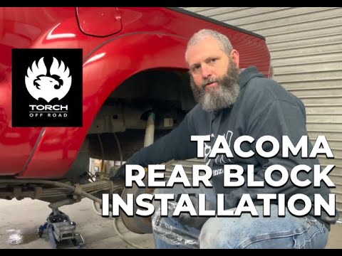 TORCH Off Road Tapered Rear Blocks and U-Bolt Installation Guide
