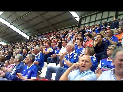 IPSWICH CHANT PAUL HURST NAME AT ROTHERHAM