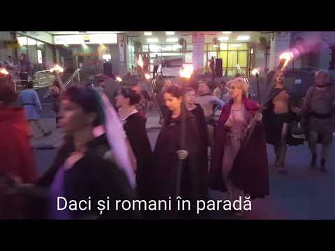 Paradă daco romana in hateg