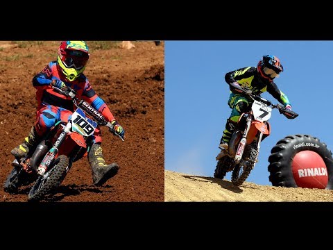 Categoria 65cc durante a abertura do Brasileiro de Motocross 2018