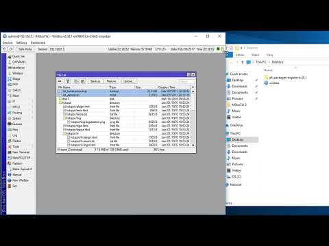 MikroTik Tutorial 9   Managing configuration backups