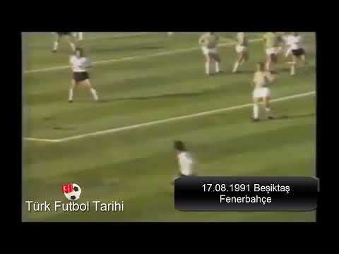 Beşiktaş 4-1 Fenerbahçe 17 Ağustos 1991 1991 Sezonu İstanbul TSYD Kupası 2. Maçı