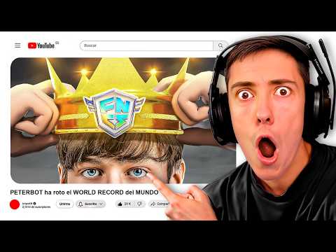 PETERBOT has BROKEN the FORTNITE WORLD RECORD with this..