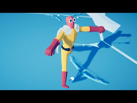 ONE PUNCH MAN vs 130x ICE ARCHERS | Totally Accurate Battle Simulator TABS