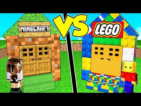 CASA DI LEGO contro CASA DI MINECRAFT!