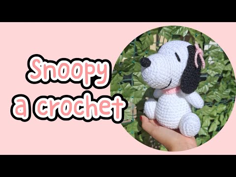 Snoopy amigurumi... LEER DESCRIPCIÓN