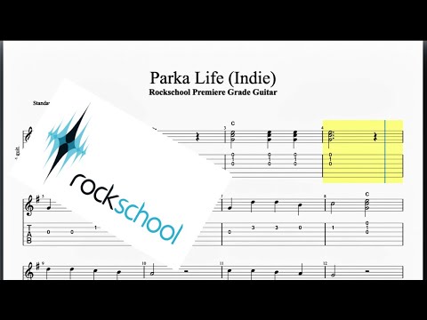 Parka Life Indie Rockschool Premiere Grade Guitar
