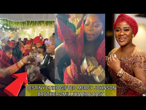 Showstopper Destiny Etiko Stop Mercy Johnson Bruder Sammylee Hochzeit Geschenkte ihm 2 Millionen ...