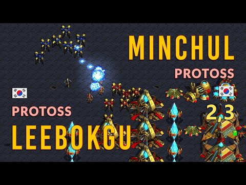 STARCRAFT ROUND 2 y 3: LEEBOKGU VS MINCHUL