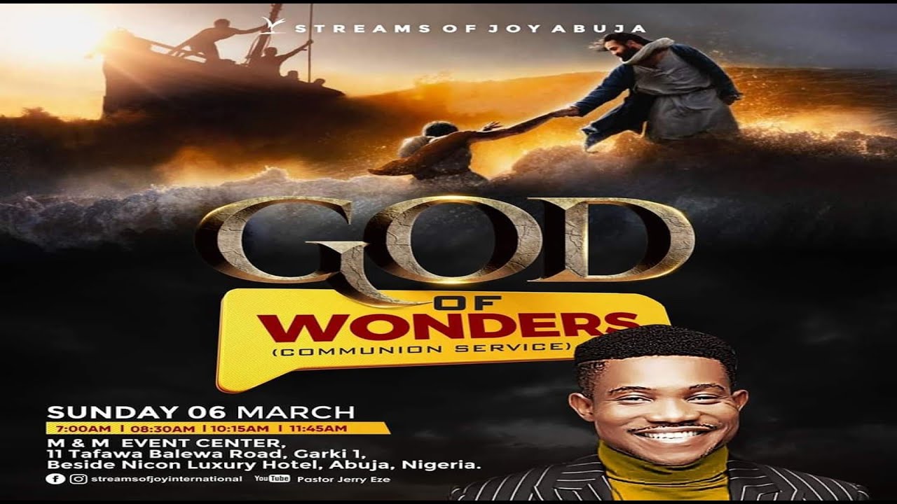 Pastor Jerry Eze Sunday Live 6 March 2022 | Streams of Joy