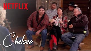 Chelsea Visits a Native American Tribe, by Chelsea