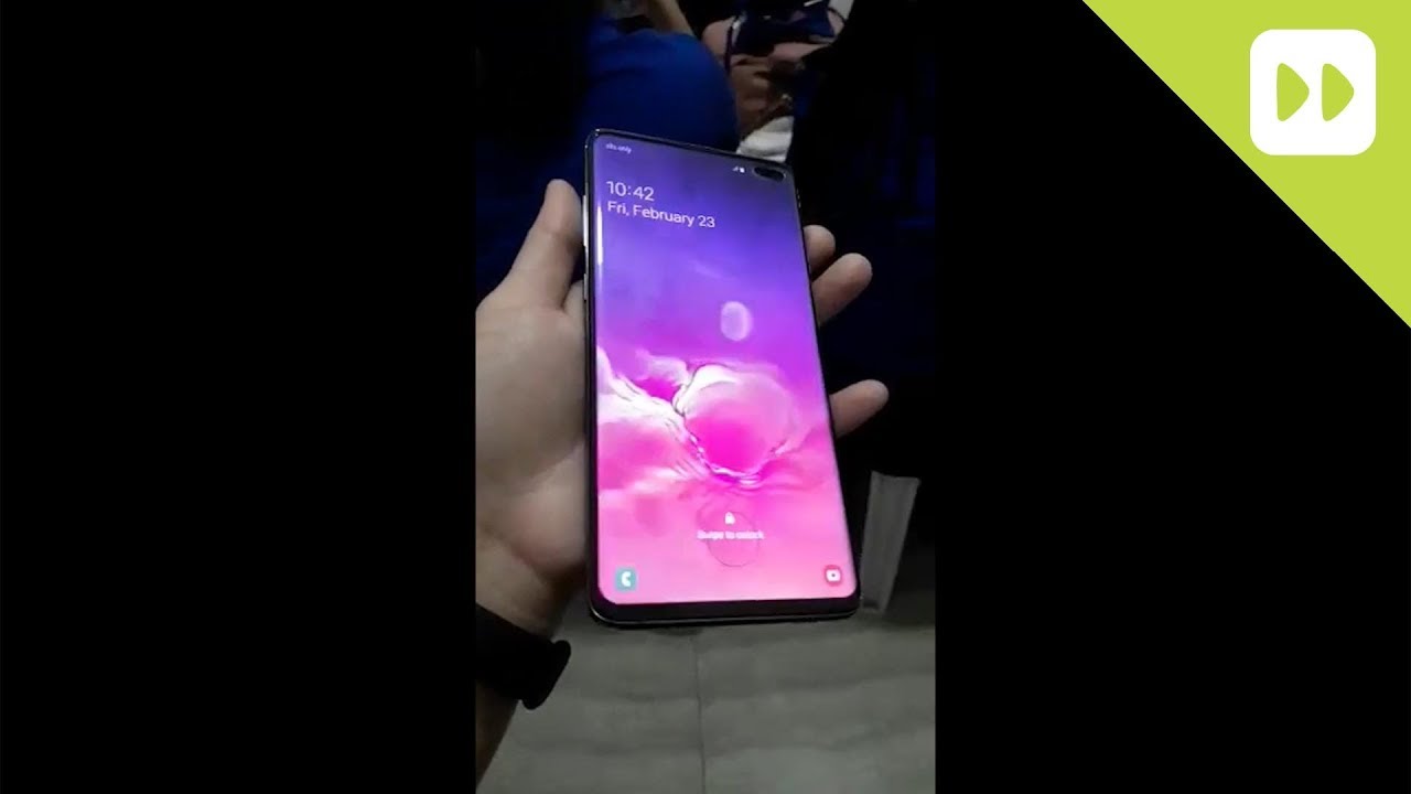Samsung Galaxy S10 Plus LEAK (First Hands On Look) - YouTube
