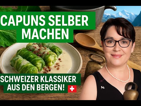 Capuns Kochkurs in den Schweizer Alpen - Disentis/Cavardiras Edition