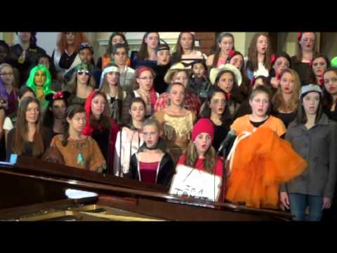Pipescream 2013 - Old Abram Brown (Britten) Massed Choir