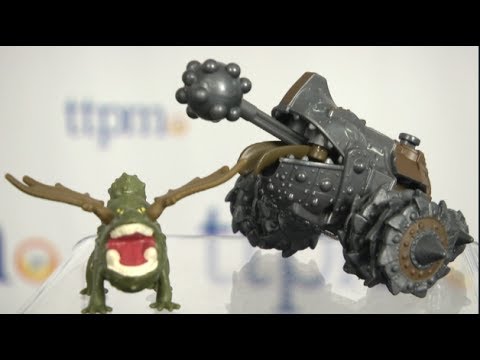 How to Train Your Dragon 2 Gronckle vs. Gronckle Cannon from Spin Master