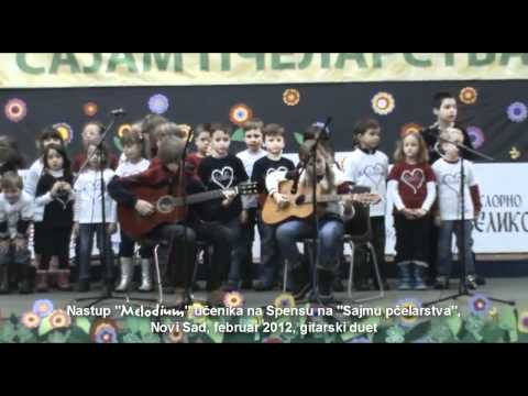 "Melodium" učenici, gitarski duo
