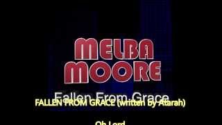Melba Moore - Fallen From  Grace (lyric video)