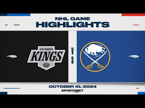 NHL Highlights | Kings vs. Sabres - October 10, 2024