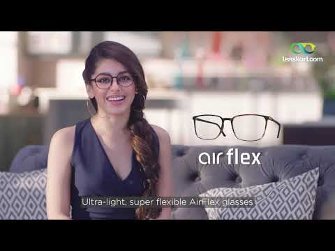 Lenskart Airflex | Ultra-light, Super Flexible Glasses ft Alaya F