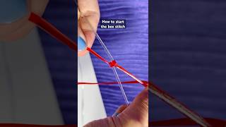 How to Start The Square Box Stitch Gimp Keychain