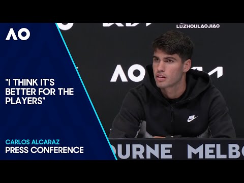 Carlos Alcaraz Press Conference | Australian Open 2024 First Round