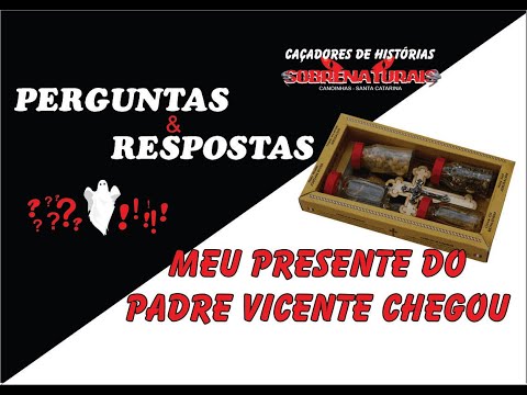 PRESENTE DO PADRE VICENTE + PERGUNTAS E RESPOSTAS 1004