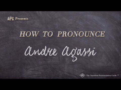 How to Pronounce Andre Agassi (Real Life Examples!)