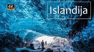 Islandija žiemą - įspūdingi ledynai, kriokliai, geizeriai ir uolos (4K)