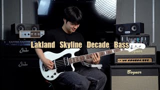 Video thumbnail for 박진규(Park JinKyu) - Lakland Skyline Decade Bass Demo by Music Force Official