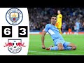 Man City vs Leipzig 6-3 Extended Highlights & All Goals | UEFA Champions League HD 2021 (1st Alf)